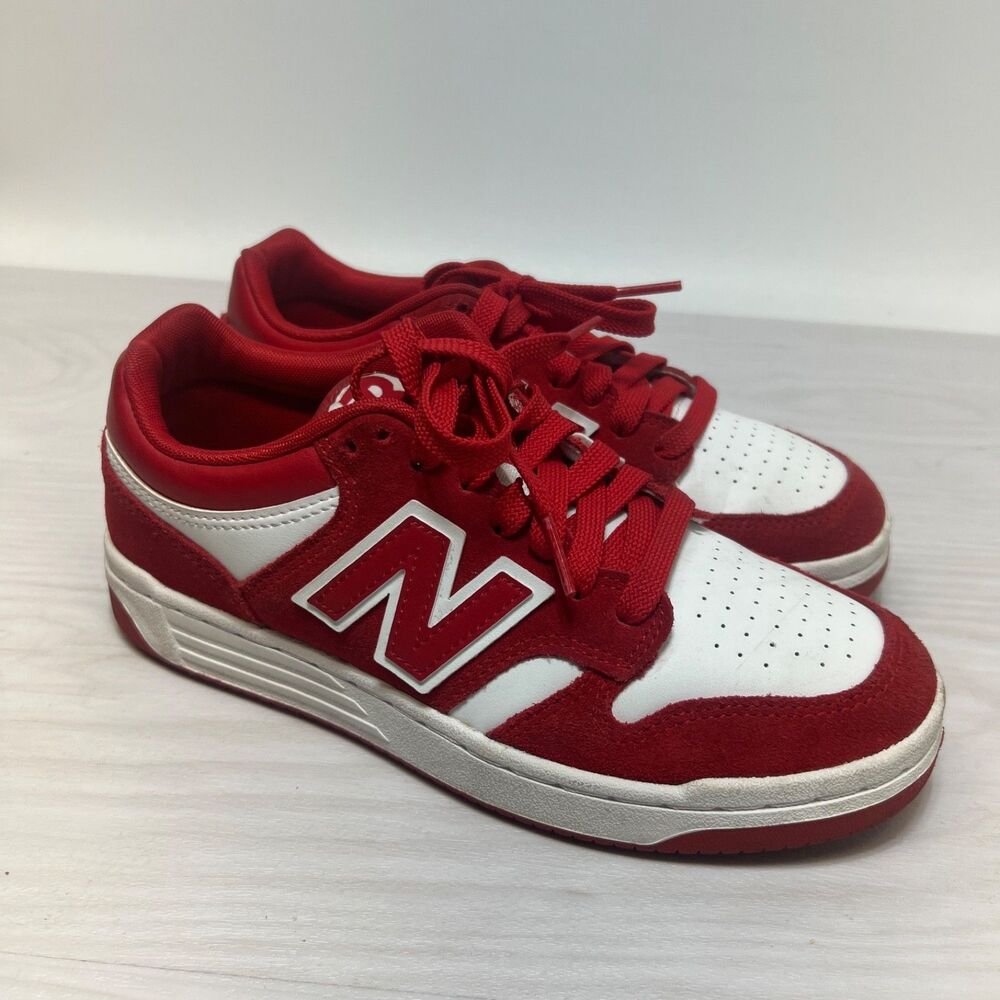 New Balance‎ 480 Red White BB480lHR-480 - Size 5.5 EU 38 Sneakers Shoes